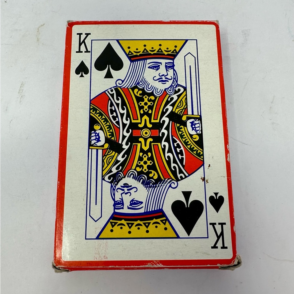 5.5”x3.5" Jumbo Playing Card Deck Poker Large A0